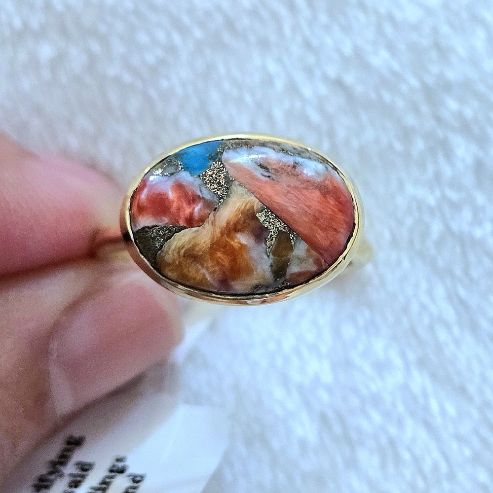 Shivam Copper Turquoise Ring💍 - NWT - Picture 16 of 16